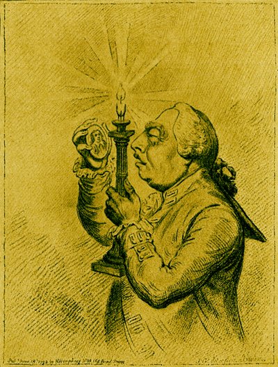 Caricatura de Jorge III por James Gillray de James Gillray