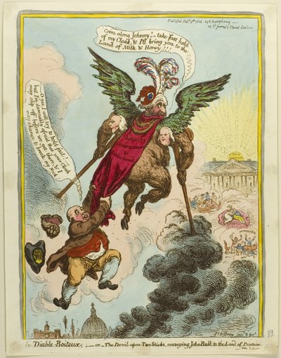 Le Diable-Boiteux de James Gillray