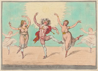 Gracia Moderna de James Gillray