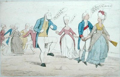 Monumentos Recientemente Descubiertos en Salisbury Plain de James Gillray
