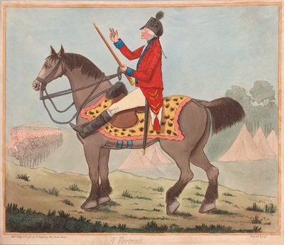 Sir David Dundas (1735 - 1820) - Un retrato de James Gillray