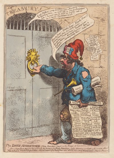 El diario de James Gillray
