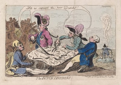 Las Divisiones Holandesas de James Gillray
