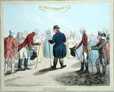 La explanada de James Gillray