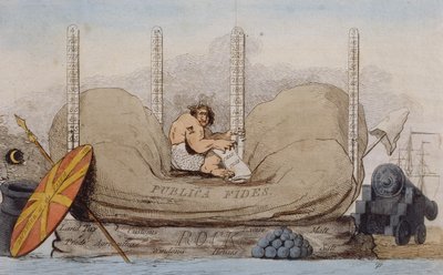 El íncubo, 1784 de James Gillray