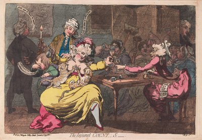 El conde herido de James Gillray