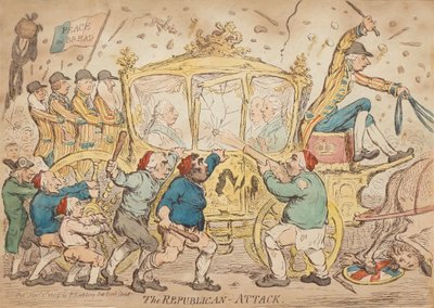 El ataque republicano de James Gillray