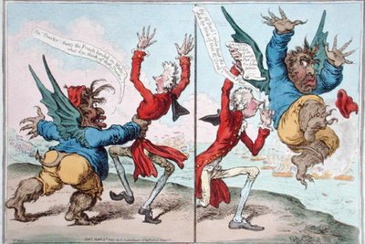 Las mesas giradas de James Gillray