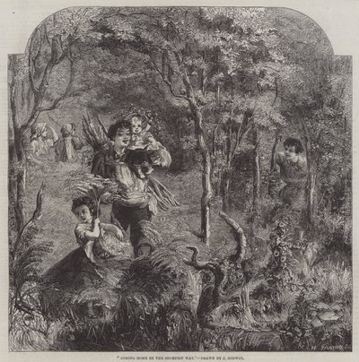Volviendo a casa por el camino más corto de James Godwin