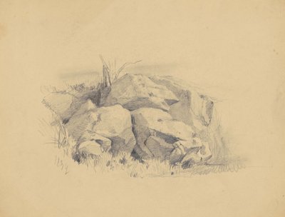 Rocas, 1839 de James Goodwin Clonney