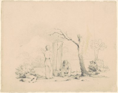 Niños con un barco de James Goodwyn Clonney