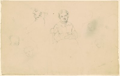 Estudios de figuras de James Goodwyn Clonney