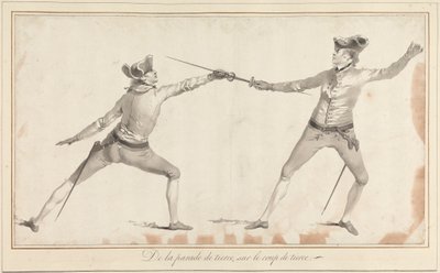 Desde el Parade de Tierce, en el Coup de Tierce de James Gwin