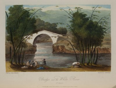 Puente sobre el río Blanco de James Hakewill