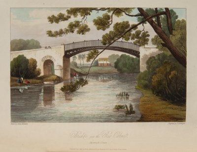 Puente sobre el Río Cobrel de James Hakewill