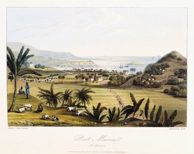 Puerto Marial: Santa María, 1825 de James Hakewill