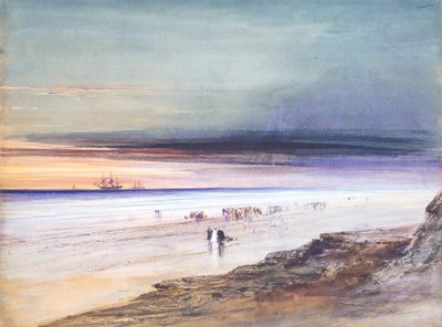 Escena de playa de James Hamilton