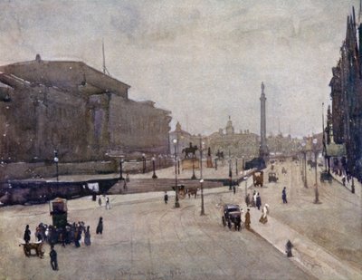 Calle Lime, con el Monumento a Wellington de James Hamilton Hay