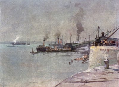El Muelle de Desembarco, Extremo Sur de James Hamilton Hay