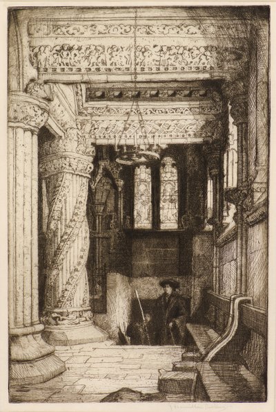 Columna Prentice, Capilla de Rosslyn de James Hamilton Mackenzie