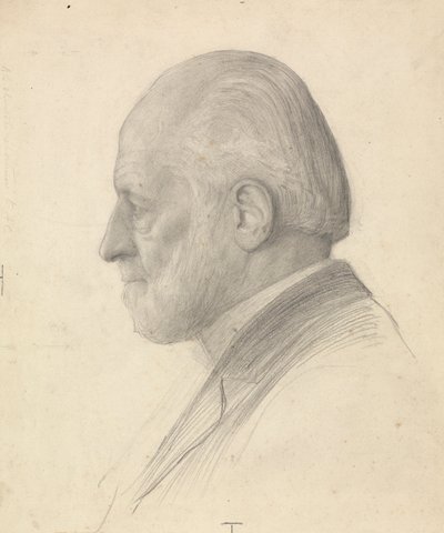 Retrato de un anciano y Retrato de una anciana de James Havard Thomas