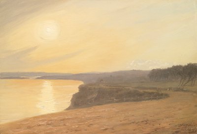 Atardecer, cerca de Bournemouth, 1899 de James Hayllar