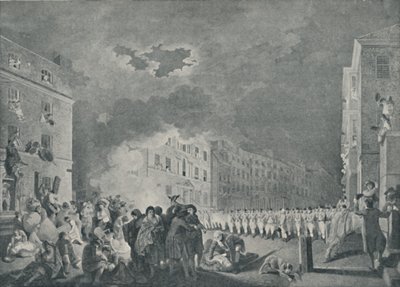 El Motín en Broad Street, 7 de junio de 1780, 1920 de James Heath