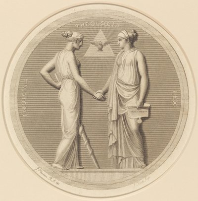 Medicina - Teología - Ley de James Heath after John Flaxman