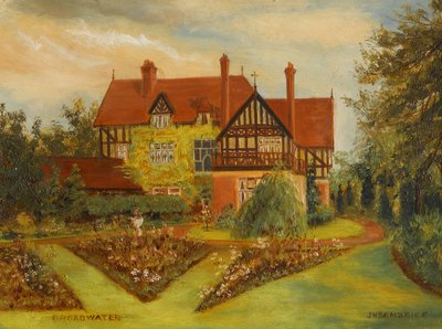 Broadwater (Kenilworth Road y Earlsdon Avenue, Coventry), principios del siglo XX (óleo sobre tabla) de James Henry Bambrick