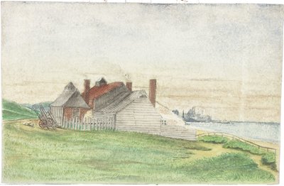 Cabaña de garzas de James Henry Cleet