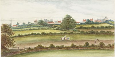Monkseaton desde el norte de James Henry Cleet