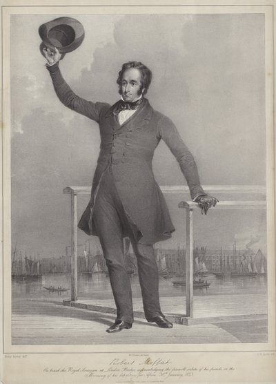 Robert Moffat, misionero escocés en África de James Henry Lynch