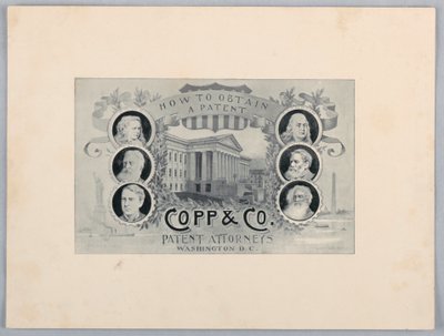 Grabado en semitono: Cómo obtener una patente, Copp & Co. Abogados de patentes, Washington, D.C. de James Henry Moser