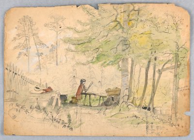 Campamento en el Bosque de James Henry Moser