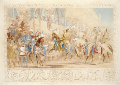 La presentación del caballero de James Henry Nixon