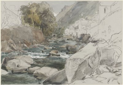 Vista de Lynmouth, Devon de James Holland