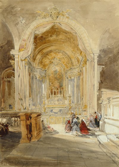 La Capilla de San Juan Bautista, San Roque, Lisboa de James Holland