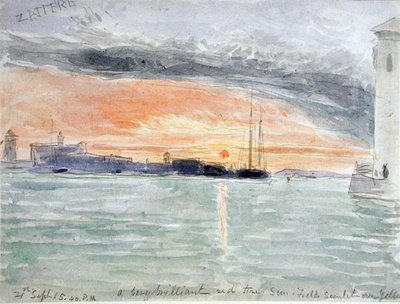 El Zattere, Atardecer de James Holland