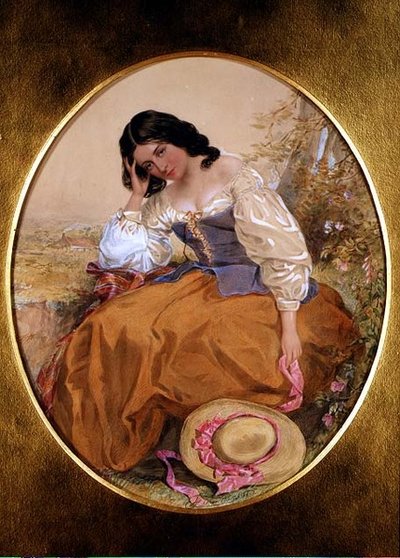 Figura femenina - Meditación de James II Fisher