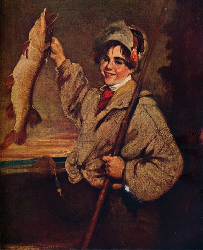 El niño pescador, c. 1810-1868, 1914 de James Inskipp