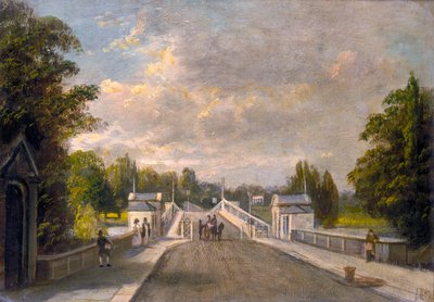 Puente de Richmond, finales del siglo XIX de James Isaiah Lewis