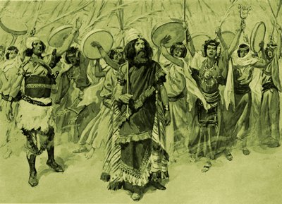 Festividades en honor a David de James Jacques Joseph (after) Tissot