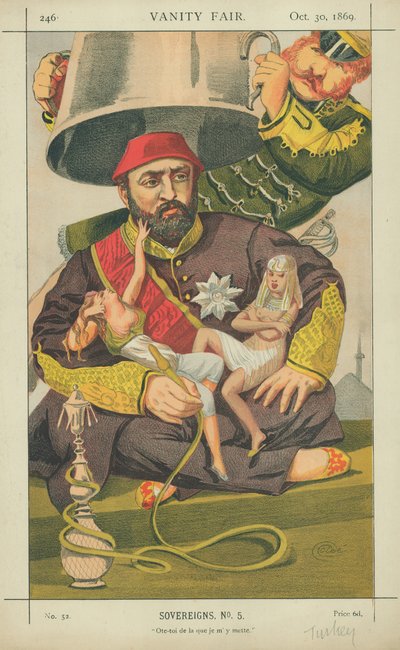 Abdul-Aziz, Sultán de Turquía, Ote-toi de la que je m