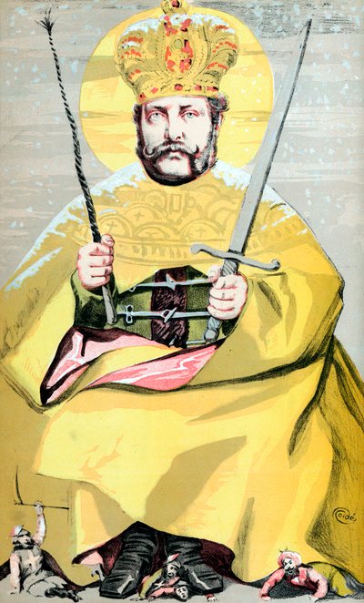Alejandro II 1818-1881, Zar de Rusia desde 1855, 1869 de James Jacques Joseph Tissot