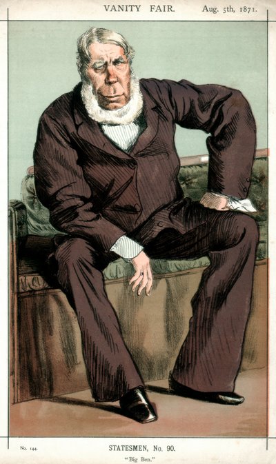 Big Ben George Bentinck, político británico, 1871 de James Jacques Joseph Tissot