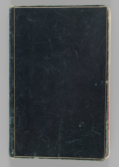 Portada de un álbum de bocetos para La vida de Nuestro Señor Jesucristo, finales de 1880 de James Jacques Joseph Tissot