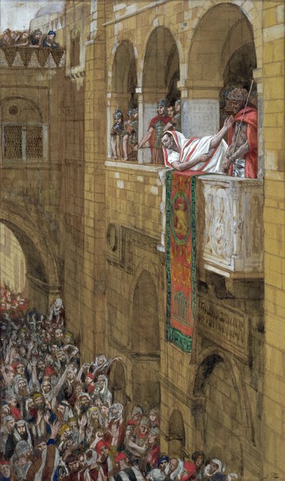 Ecce Homo, ilustración para La Vida de Cristo, c.1886-94 de James Jacques Joseph Tissot