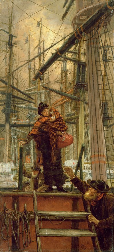Emigrantes, c.1879 de James Jacques Joseph Tissot