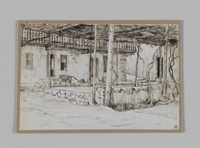 En el Viejo Cairo, ilustración de La Vida de Nuestro Señor Jesucristo de James Jacques Joseph Tissot