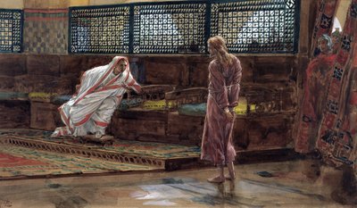 Jesús por Primera Vez ante Pilato, ilustración para La Vida de Cristo, c.1886-94 de James Jacques Joseph Tissot